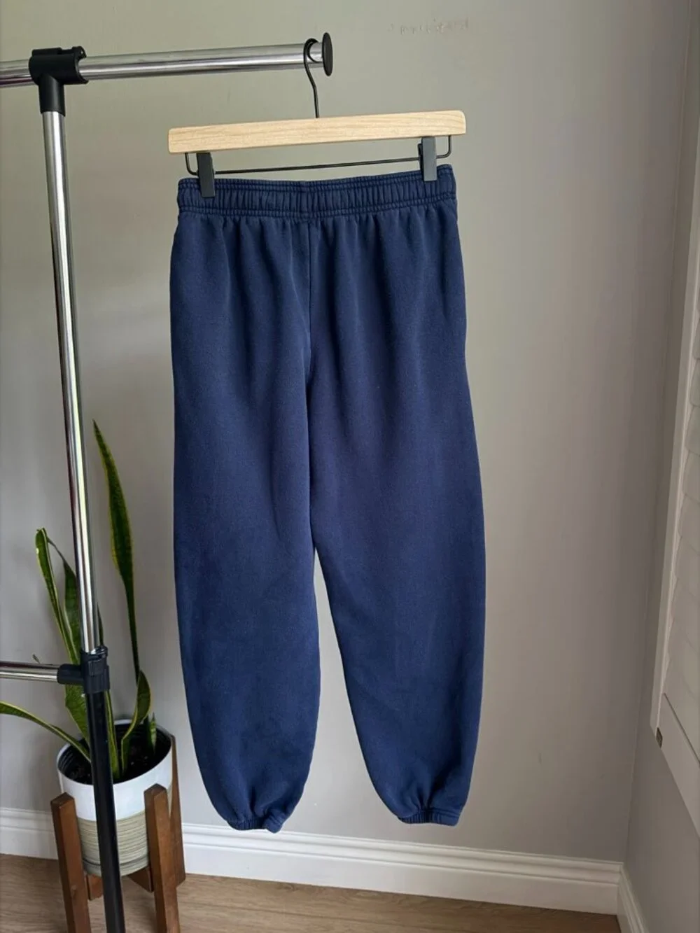 GAP Kids Navy Logo Fleece Joggers XXL Embroidered Logo Sweatpants